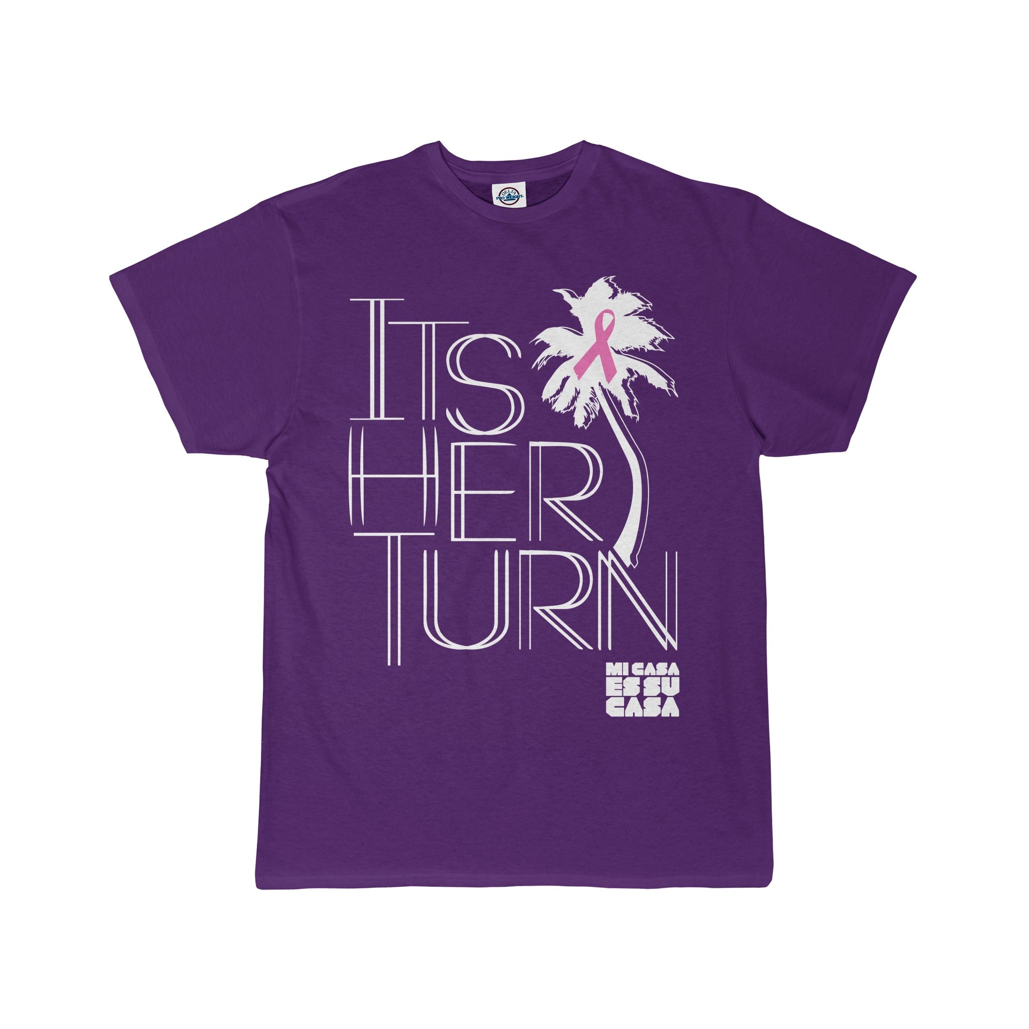 MCH It's Her Turn  Breast Cancer Awareness unisex Short Sleeve Tee