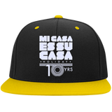 Mi Casa Holiday 10yrs Sport-Tek Flat Bill High-Profile Snapback Hat