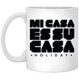 Classic Mi Casa Holiday  11 oz. White Mug