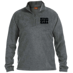 MCH Embroidered 1/4 Zip Fleece Pullover